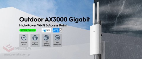 PUNKT DOSTĘPOWY AP3000 OUTDOOR Wi-Fi 6 CUDY