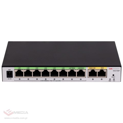 ROUTER DS-3WG210GP-SI 8 PoE Hikvision