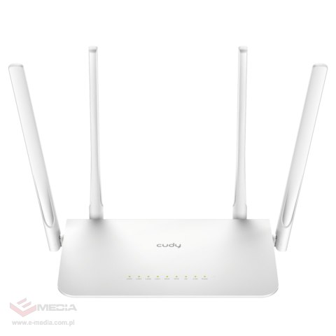 ROUTER WR1300 2.4 GHz, 5 GHz 300 Mb/s + 867 Mb/s CUDY