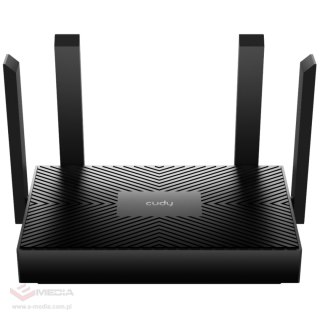ROUTER WR1500 Wi-Fi 6 2.4 GHz, 5 GHz 300 Mb/s + 1201 Mb/s CUDY