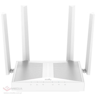 ROUTER WR3000E Wi-Fi 6 2.4 GHz, 5 GHz 574 Mb/s + 2402 Mb/s CUDY