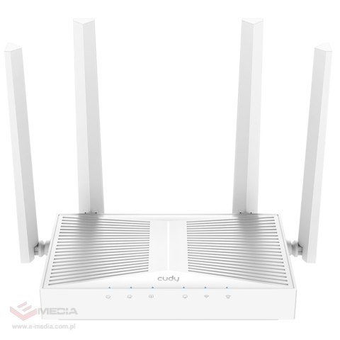 ROUTER WR3000E Wi-Fi 6 2.4 GHz, 5 GHz 574 Mb/s + 2402 Mb/s CUDY