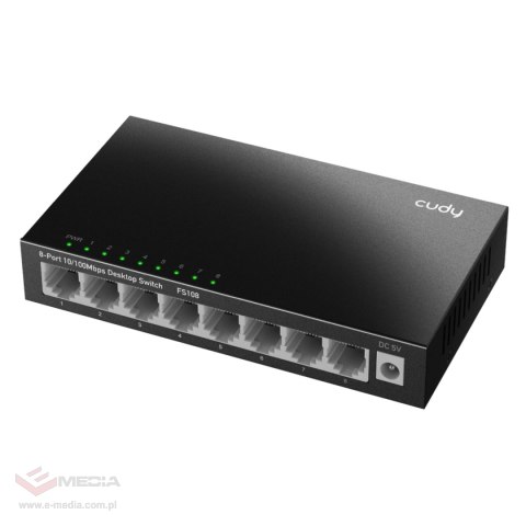 SWITCH FS108 8-PORTOWY CUDY