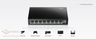 SWITCH FS108 8-PORTOWY CUDY