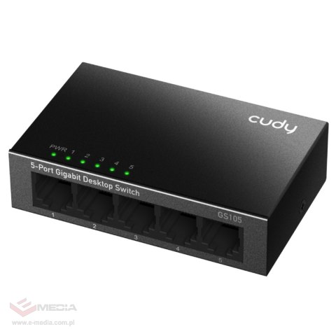 SWITCH GS105 5-PORTOWY CUDY