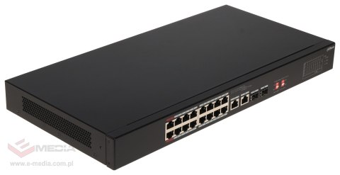 SWITCH PRZEMYSŁOWY POE S3218-16ET-135 16-PORTOWY SFP DAHUA