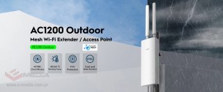 UNIWERSALNY WZMACNIACZ SIECI BEZPRZEWODOWEJ RE1200 OUTDOOR 2.4 GHz, 5 GHz CUDY