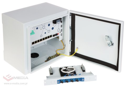 ZEWNĘTRZNY PUNKT DYSTRYBUCJI KAMER EXPERT-POE/OTD-8G2GSFP 8 PoE + 2 x SFP