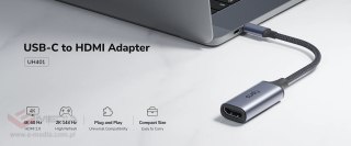 ADAPTER UH401 WTYK USB-C / GNIAZDO HDMI CUDY