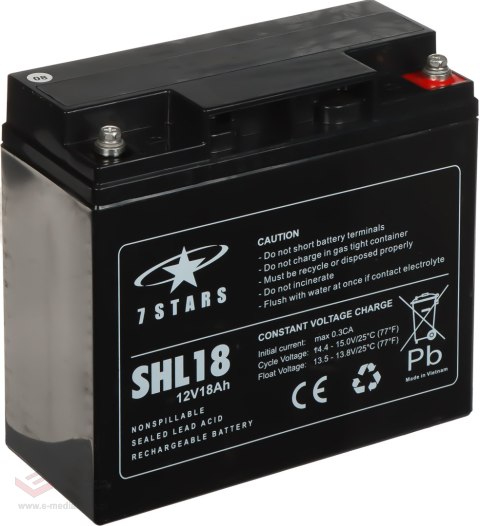 AKUMULATOR 12V/18AH-7STARS