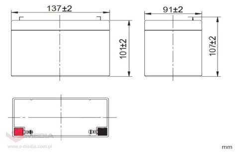 AKUMULATOR 24V/5AH-MB megaBAT