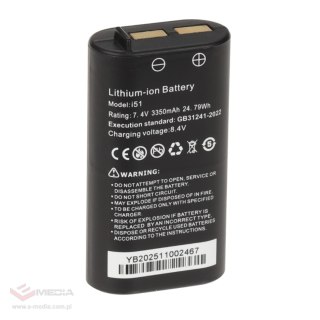 AKUMULATOR DO TESTERÓW CCTV BAT-I51 7.4 V DELTA TESTER