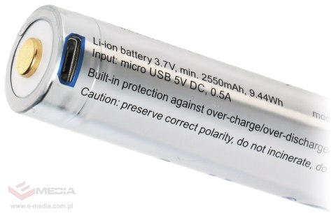 AKUMULATOR LI-ION BAT-EV18650-26M/AKU 3.7 V everActive