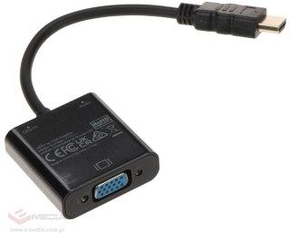 KONWERTER HDMI NA VGA Y-6333 + AUDIO UNITEK