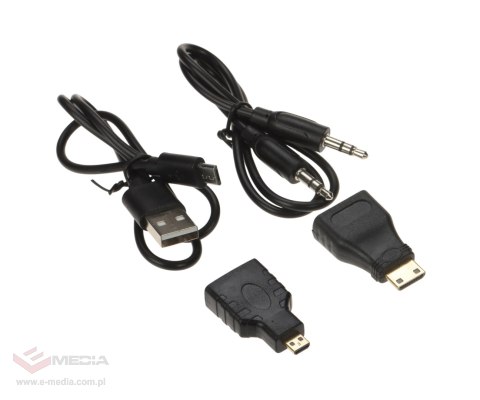 KONWERTER HDMI NA VGA Y-6355 + AUDIO + ADAPTERY MICRO I MINI HDMI UNITEK