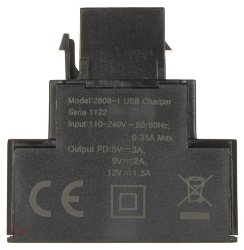 ŁADOWARKA USB FX-USB-C-FC/B KEYSTONE