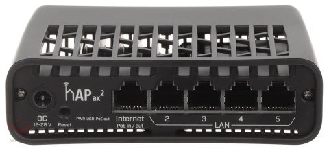 PUNKT DOSTĘPOWY C52IG-5HAXD2HAXD-TC hAP ax², Wi-Fi 6, 2.4 GHz, 5 GHz, 574 Mb/s + 1200 Mb/s MIKROTIK