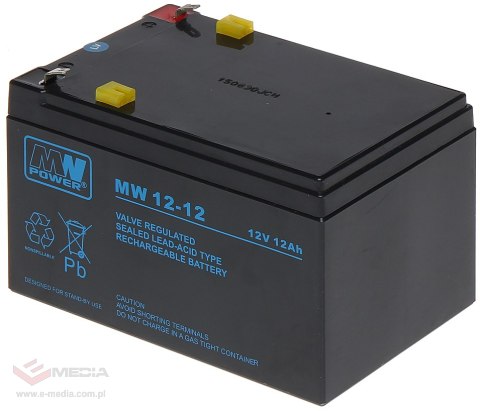 AKUMULATOR 12V/12AH-MW