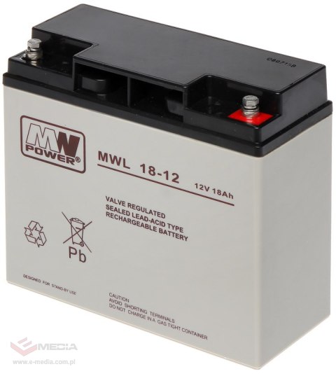AKUMULATOR 12V/18AH-MWL