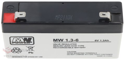 AKUMULATOR 6V/1.3AH-MW