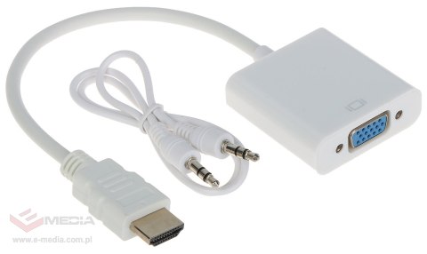 KONWERTER HDMI/VGA+AU-ECO-3