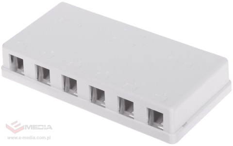 OBUDOWA DO ZŁĄCZ KEYSTONE FX6-MULTI