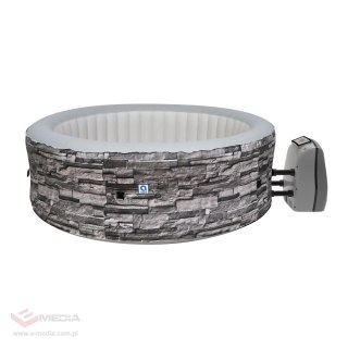 Spa ogrodowe, jacuzzi pompowane AVENLI NICE 6 osobowe 204x70 cegła