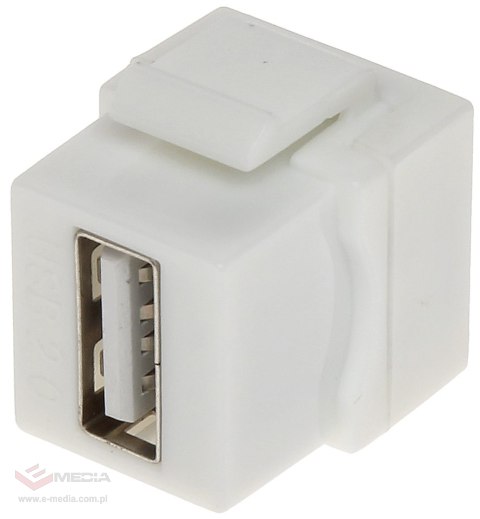 ZŁĄCZE KEYSTONE FX-USB/C USB-A GNIAZDO / USB-A GNIAZDO DELTA NETWORK