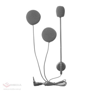 Zestaw słuchawkowy do kasku motocyklowego z wtyczką 3,5 mm do interkomu V6pro+ EJEAS HIFI-M