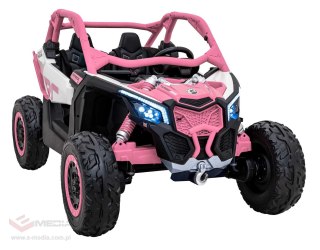 Pojazd Buggy Maverick Turbo RR Różowy