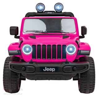 Pojazd Jeep Wrangler Rubicon Różowy