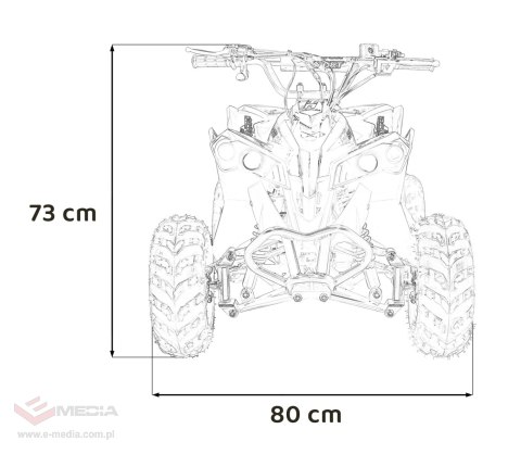 Pojazd Quad Spalinowy RENEGADE 110CC Zielony