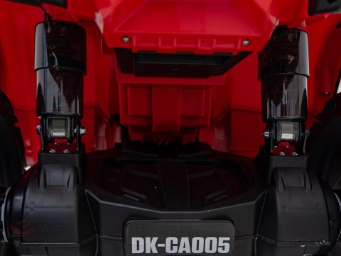 Quad Can Am Outlander ATV z Pilotem Czerwony