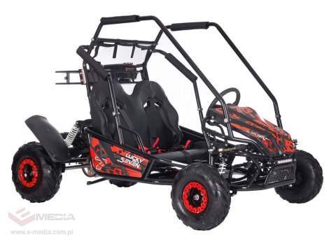 Pojazd BUGGY Spalinowy LUCKY SEVEN LIFT Czerwony