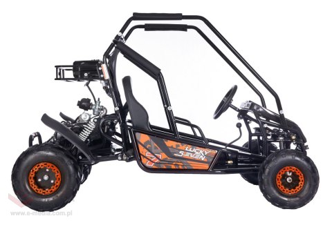 Pojazd BUGGY Spalinowy LUCKY SEVEN LIFT Pomarańczowy