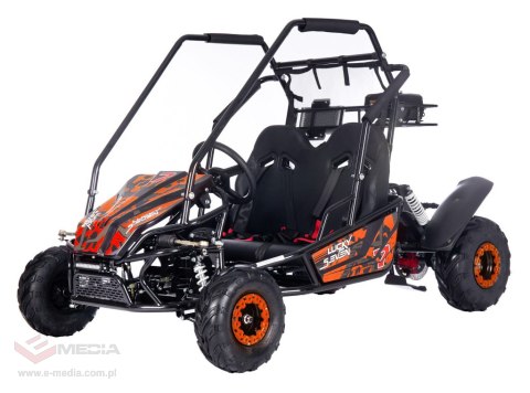 Pojazd BUGGY Spalinowy LUCKY SEVEN LIFT Pomarańczowy