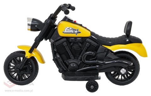 Pojazd Motor STAR Żółty