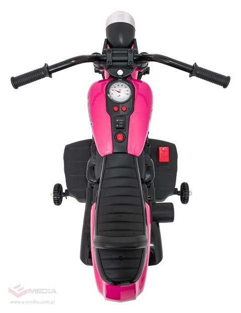 Pojazd Motor STAR Różowy