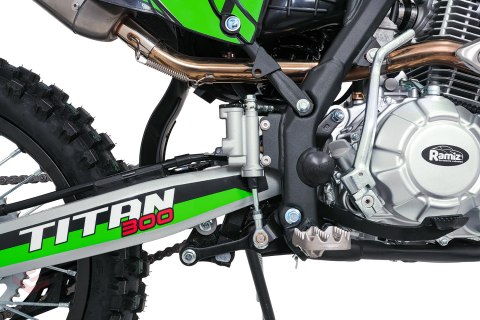 Pojazd Motor Spalinowy TITAN 300cc Zielony