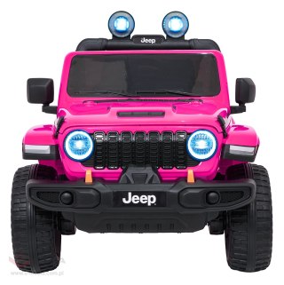 Pojazd Jeep Wrangler Rubicon LIFT Różowy