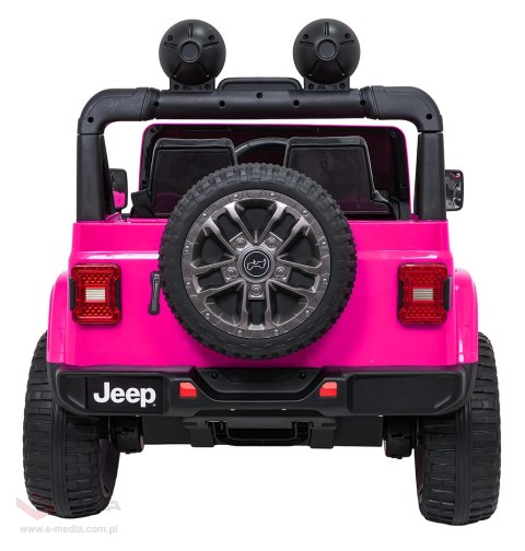 Pojazd Jeep Wrangler Rubicon LIFT Różowy