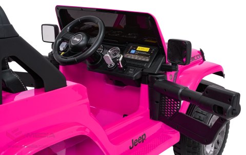 Pojazd Jeep Wrangler Rubicon LIFT Różowy