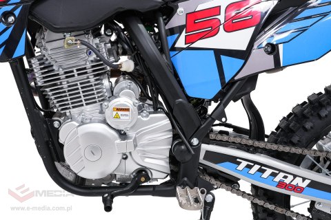 Pojazd Motor Spalinowy TITAN 300cc Niebieski
