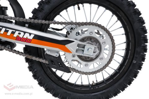 Pojazd Motor Spalinowy TITAN 300cc Pomarańczowy