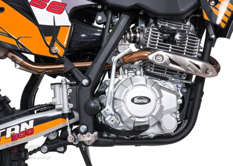 Pojazd Motor Spalinowy TITAN 300cc Pomarańczowy