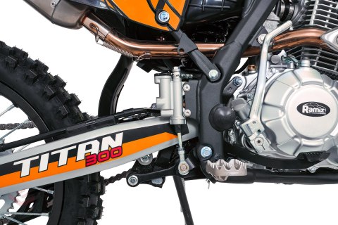 Pojazd Motor Spalinowy TITAN 300cc Pomarańczowy
