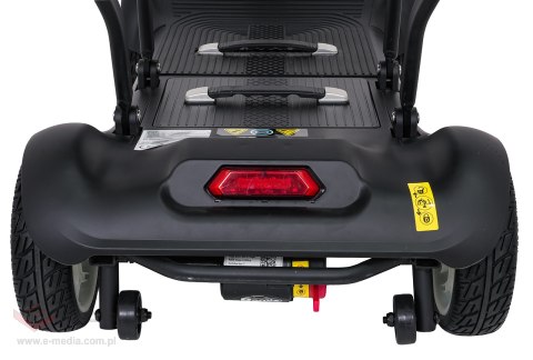 Skuter Elektryczny Czterokołowy dla Seniorów EasyGo Czarny