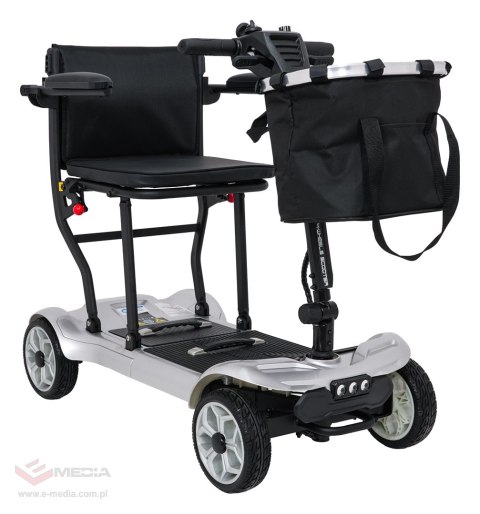 Skuter Elektryczny Czterokołowy dla Seniorów EasyGo Szary