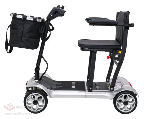 Skuter Elektryczny Czterokołowy dla Seniorów EasyGo Szary