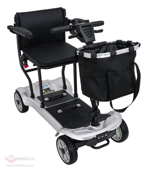 Skuter Elektryczny Czterokołowy dla Seniorów EasyGo Szary